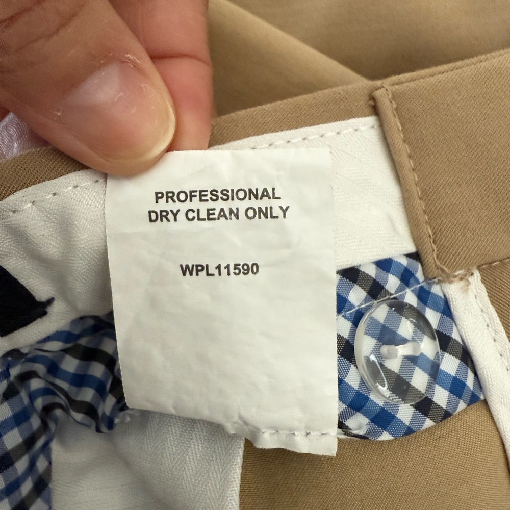 Nautica Elegant tan dress pants. Perfect for formal occasions. - Picture 4 of 7